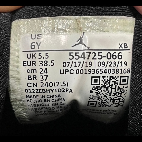 Black, Red, and White Air jordan 1 - Picture 9 of 9